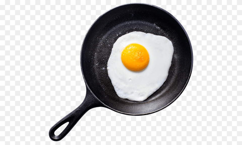 Fried Egg, Food, Cooking Pan, Cookware Png Image
