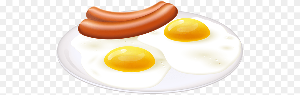 Fried Egg, Food, Plate Png Image