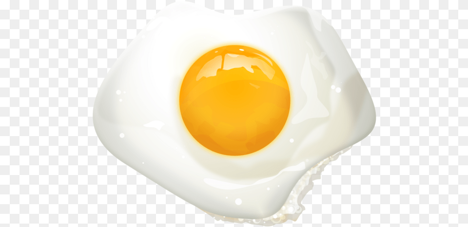 Fried Egg Breakfast Yolk Egg Fried On Transparent Background, Food, Plate, Fried Egg Free Png Download