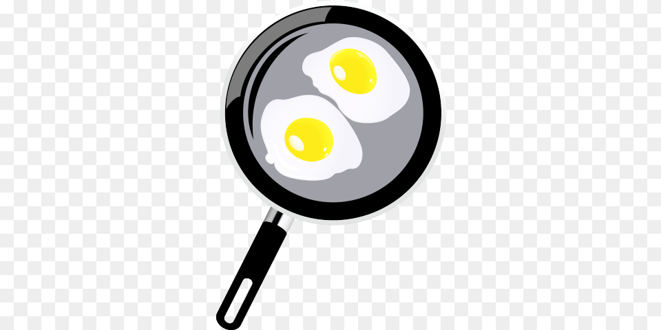 Fried Egg Cartoon Clip Art, Cooking Pan, Cookware, Frying Pan, Food Png Image