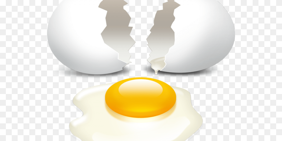 Fried Egg Clipart Egg Crack, Food Png Image