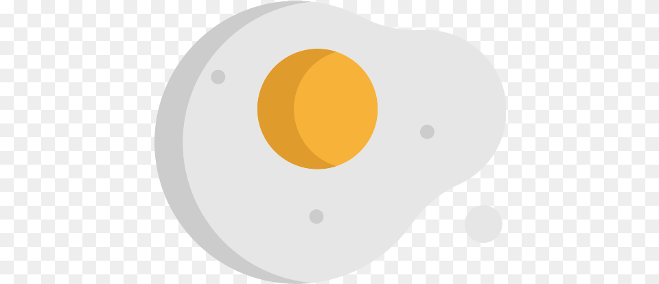 Fried Egg Icon Circle, Food, Fried Egg, Disk Free Png Download