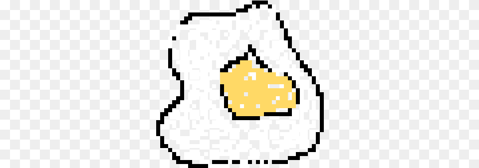 Fried Egg Pixel Art Egg Food Pixel Art, Qr Code Free Png