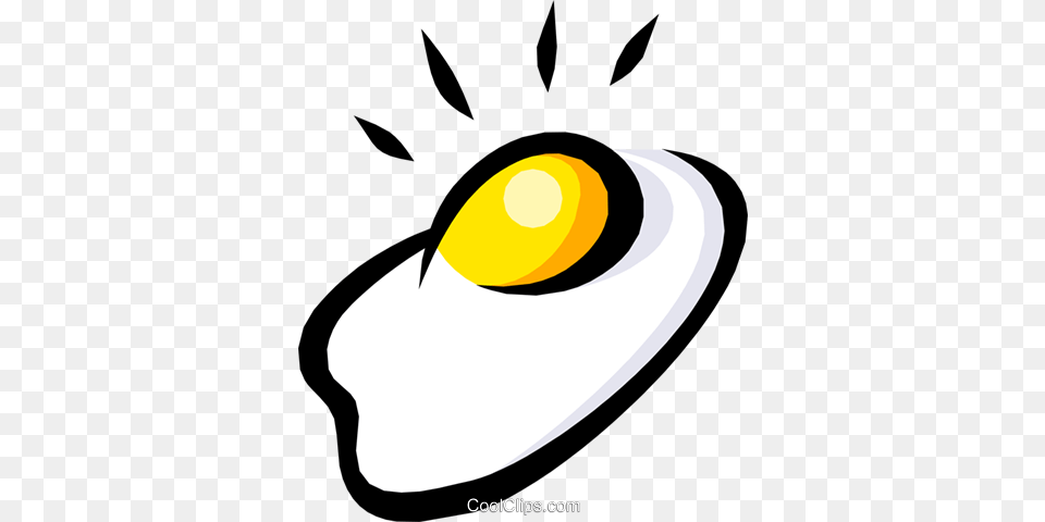Fried Eggs Royalty Vector Clip Art Illustration, Egg, Food, Animal, Fish Free Transparent Png