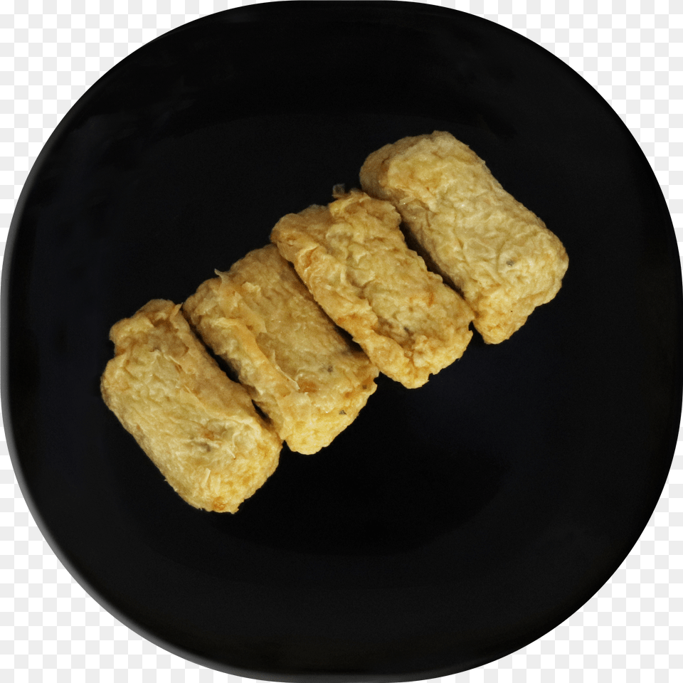 Fried Golden Fish Roll Dodo Fried Golden Fish Rolls, Plate, Food, Bread Free Png Download