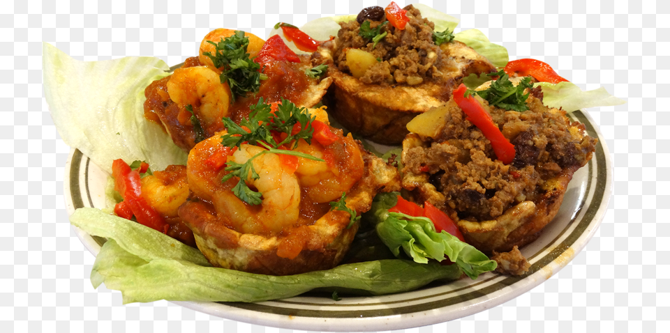 Fried Green Plantains Baked Potato, Lunch, Food, Food Presentation, Meal Png Image