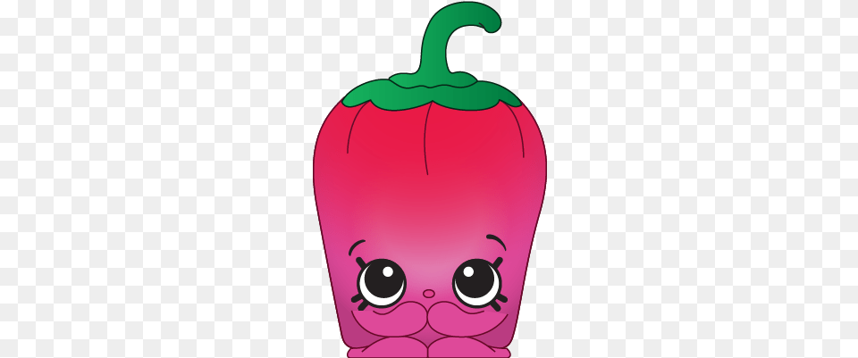 Fried Rice Chilli Peppa Shopkins Cherry Anne, Food, Produce, Pepper, Plant Png
