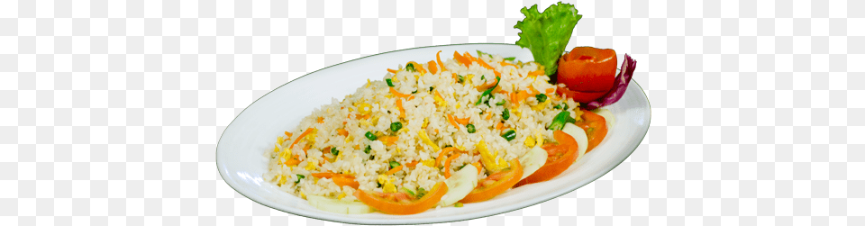 Fried Rice Fried Rice With Vegetable, Food, Food Presentation, Grain, Plate Free Png