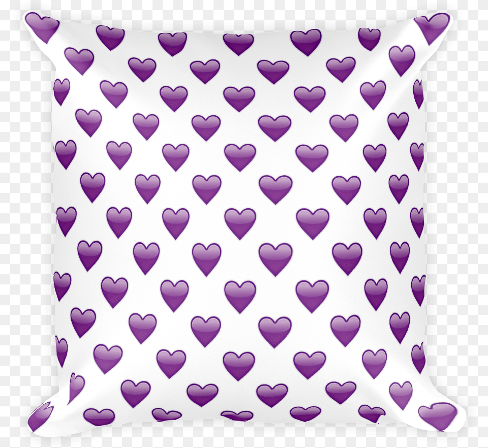 Fried Shrimp Emoji Pillow Transparent Red Heart Emoji Background, Cushion, Home Decor Free Png