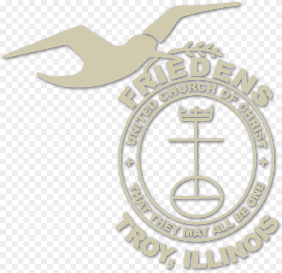 Friedens United Church Of Christ In Troy Il Cross, Logo, Badge, Symbol Png
