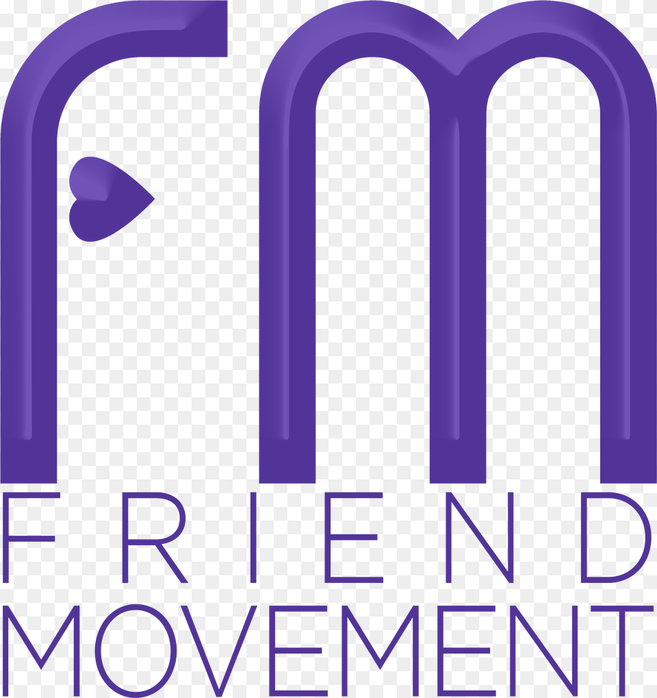 Friend Movement, Purple Png Image