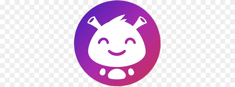 Friendly For Instagram V149 Premium Mod Apk Latest Friendly Social Browser, Purple, Logo, Face, Head Free Transparent Png