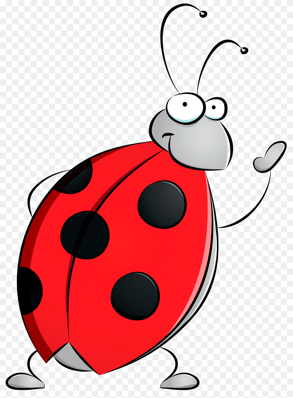 Friendly Ladybug Clipart, Nature, Outdoors, Snow, Snowman Free Transparent Png