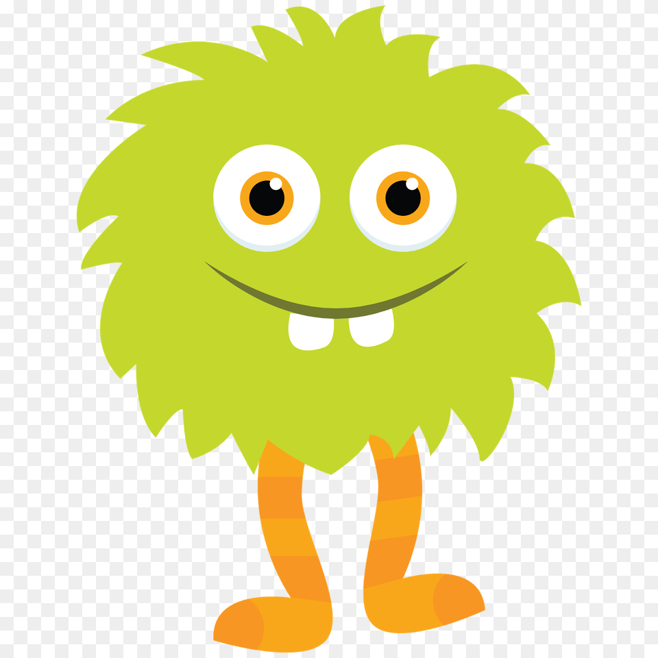 Friendly Monster Clipart Clip Art Images, Green, Animal, Bear, Mammal Png