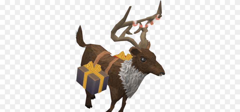 Friendly Reindeer Elk, Animal, Deer, Mammal, Wildlife Png