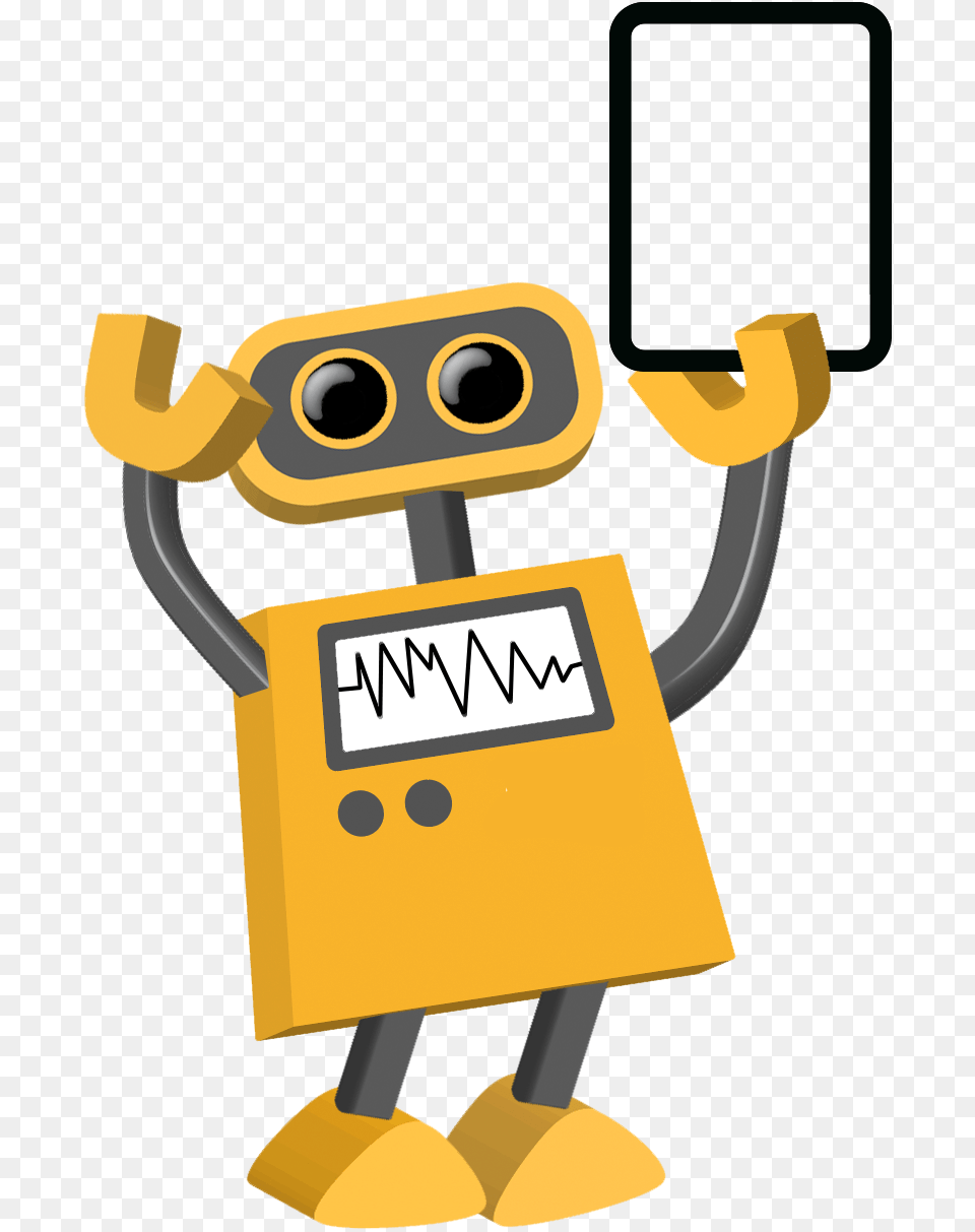 Friendly Robot Cartoon Png Image