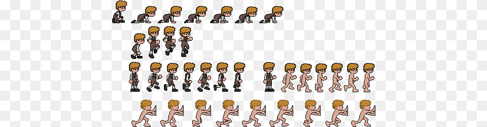 Friendly So I Started To Look At Making A Sprite Sheet Unity Character Sprite Sheet, Book, Comics, Publication, Person Free Transparent Png
