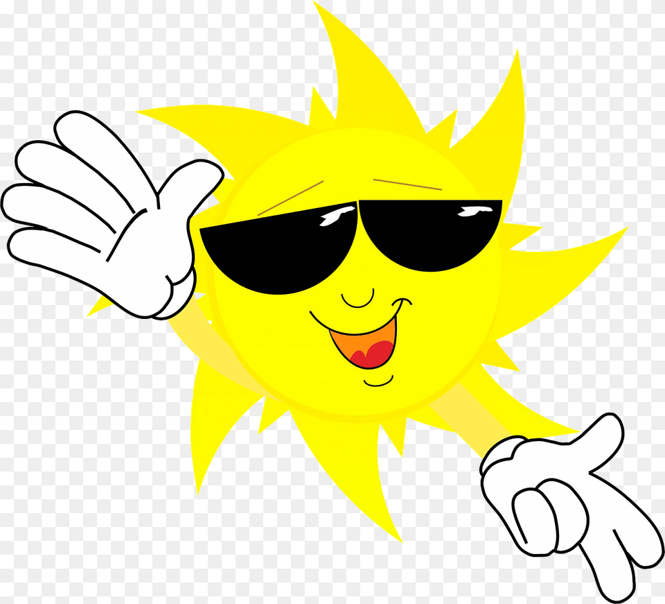 Friendly Sun Clipart, Accessories, Sunglasses, Baby, Person Png Image