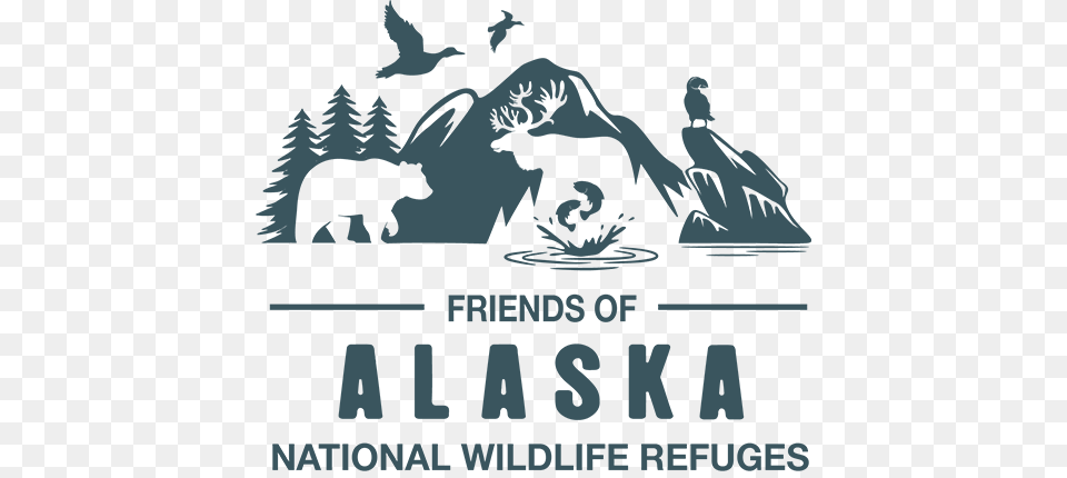 Friends Alaska Logo, Gray Free Png Download