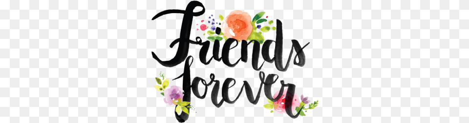 Friends Forever Group Icon For Friends Forever, Flower, Plant, Rose, Art Free Png Download