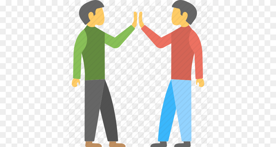 Friends Fun Clapping Fun Mood High Five Togetherness Icon, Body Part, Clothing, Hand, Person Free Png