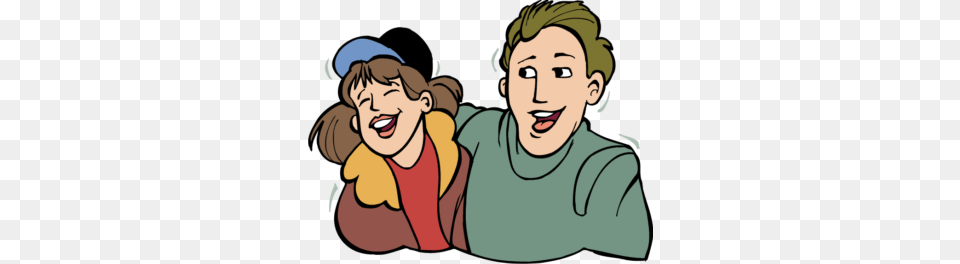 Friends Laughing Together Clipart, Baby, Face, Head, Person Free Transparent Png