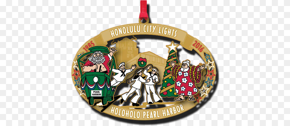 Friends Of Honolulu City Lights Christmas Decoration, Accessories, Person, Baby Png Image