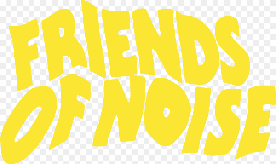 Friends Of Noise Friends Of Noise Logo, Text, Person, Animal, Bear Free Png