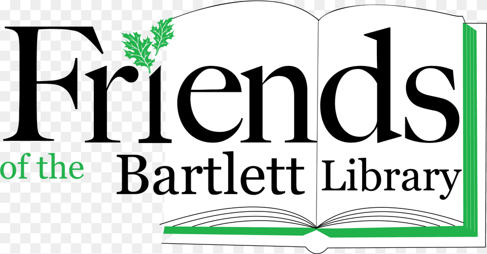 Friends Of The Bartlett Library Friends Of Library Logo, Book, Publication, Text Png
