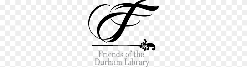 Friends Of The Durham Library Durham County Library, Calligraphy, Handwriting, Text, Bow Free Png