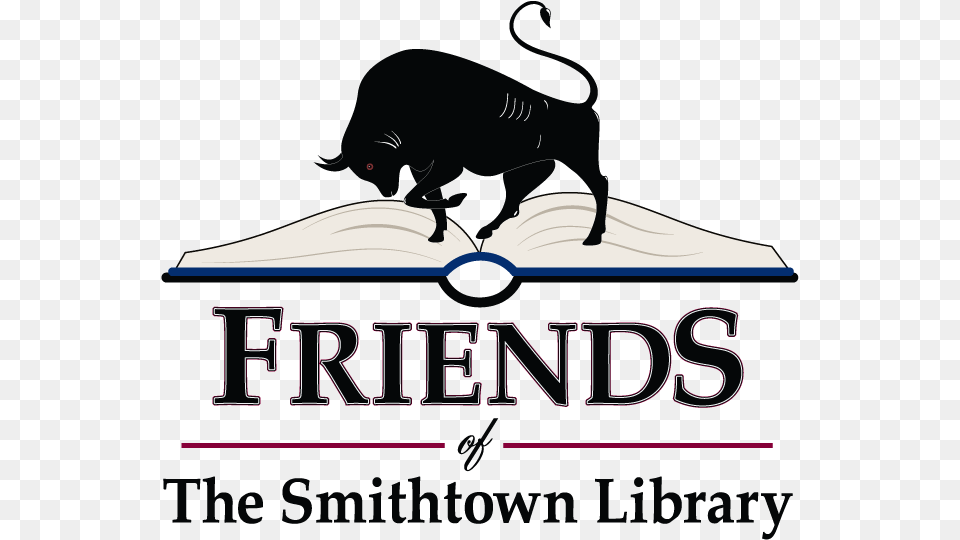 Friends Of The Smithtown Library Friends Logo, Animal, Bull, Mammal Free Png