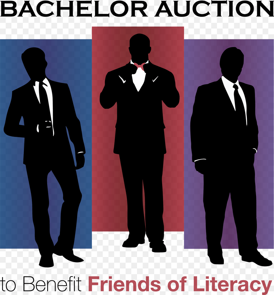 Friends Silhouette, Clothing, Formal Wear, Suit, Male Png Image