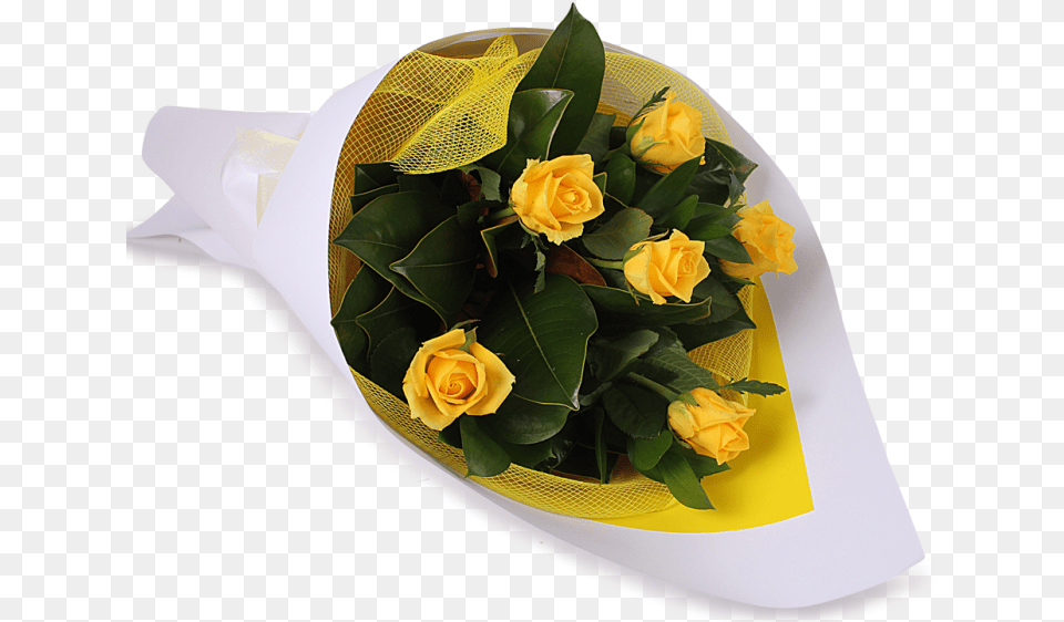 Friendship Bouquet Congratulatory Yellow Flower Bouquet, Flower Arrangement, Flower Bouquet, Plant, Rose Png Image