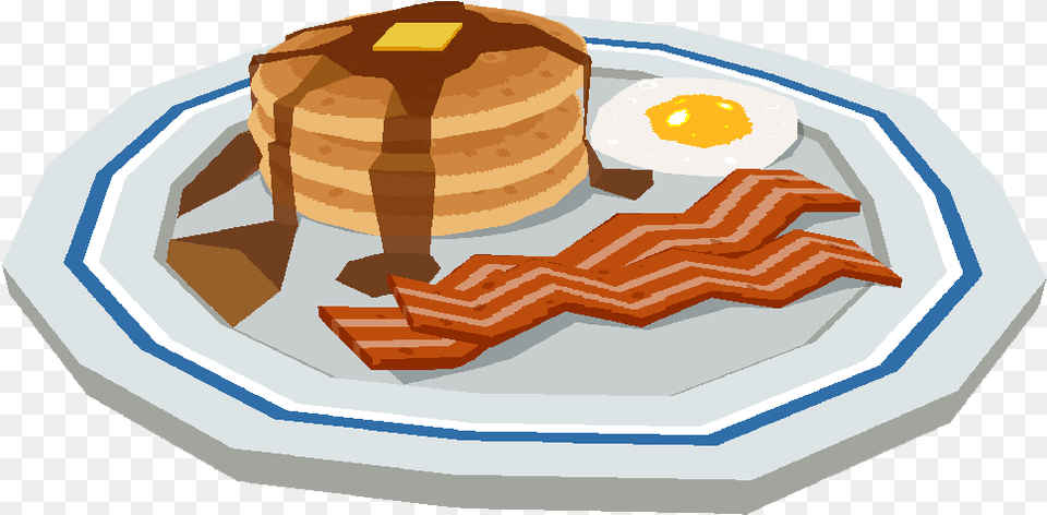 Friendship Breakfast Cliparts Cliparts Zone Blender Tutorial Food Low Poly, Egg, Meat, Pork, Bread Free Png Download