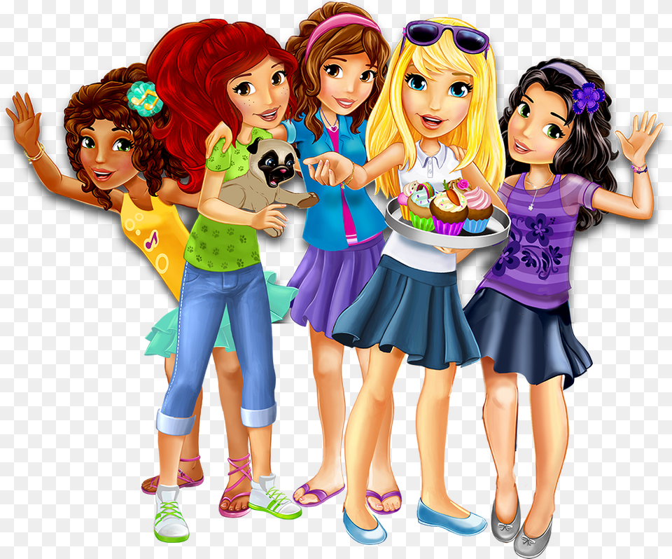 Friendship Day Images Lego Friends, Book, Comics, Publication, Toy Png Image