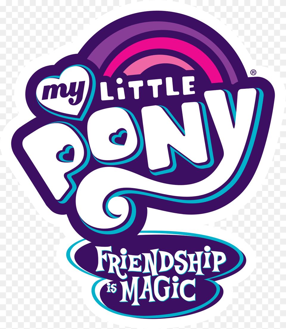 Friendship Is Magic My Little Pony Logo, Sticker, Dynamite, Weapon, Advertisement Png