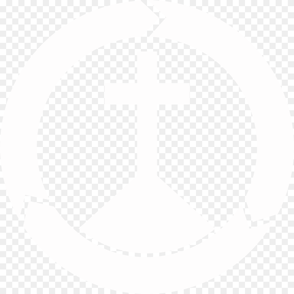 Friendship Logo Icon Transparent White Cross, Symbol Png Image