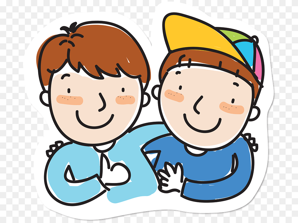 Friendship Photo Friendship, Sticker, Face, Head, Person Free Png Download