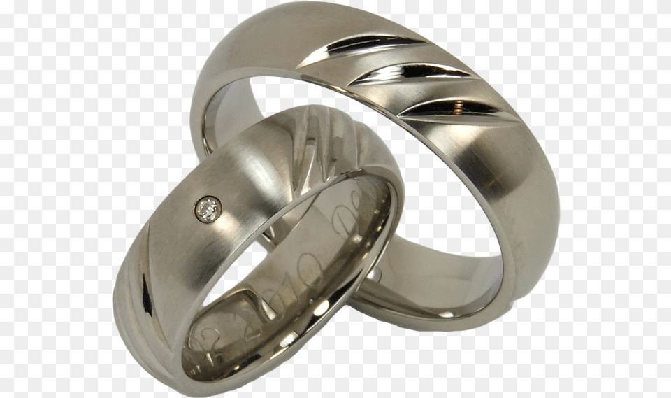 Friendship Rings Wedding Rings Couple Rings With Titanium Ring, Accessories, Jewelry, Platinum, Silver Free Png Download