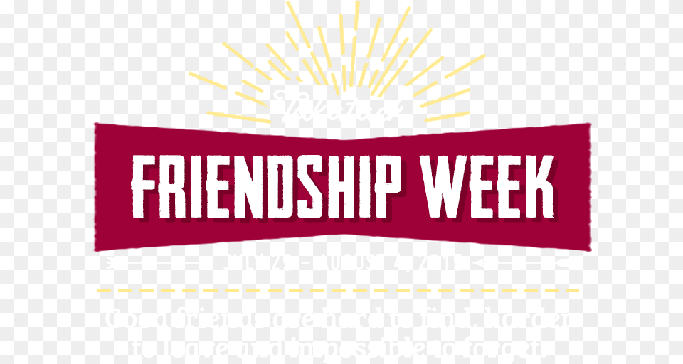 Friendship Week Wishes Friendship Week, Advertisement, Poster, Scoreboard Free Png Download