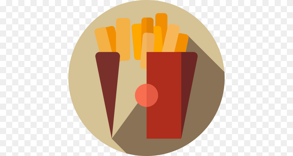 Fries Icon, Food Png Image