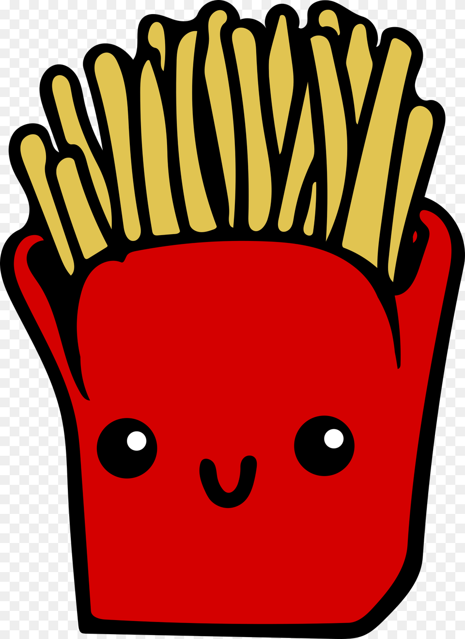 Fries Kawaii, Food, Ketchup Png Image