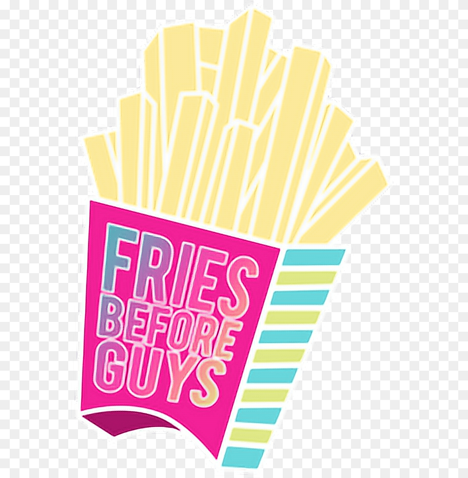 Friesbeforeguys Tumblr Fries Frenchfries Food Free Transparent Png