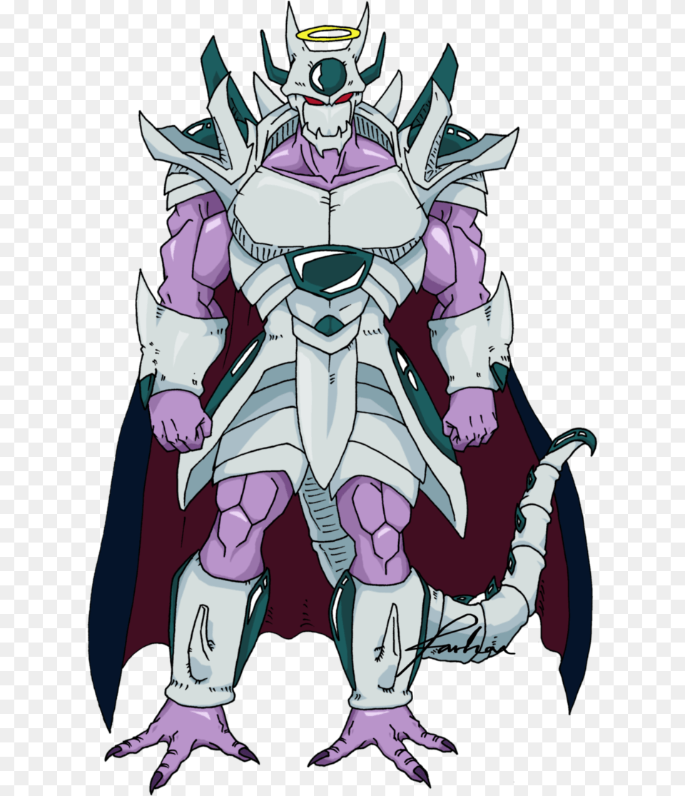 Frieza 6th Form Dragon Ball King Cold Final Form, Baby, Book, Comics, Person Png Image