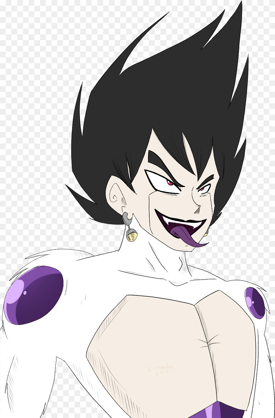 Frieza Goku Fusion Goza Cartoon, Publication, Book, Comics, Adult Free Png Download