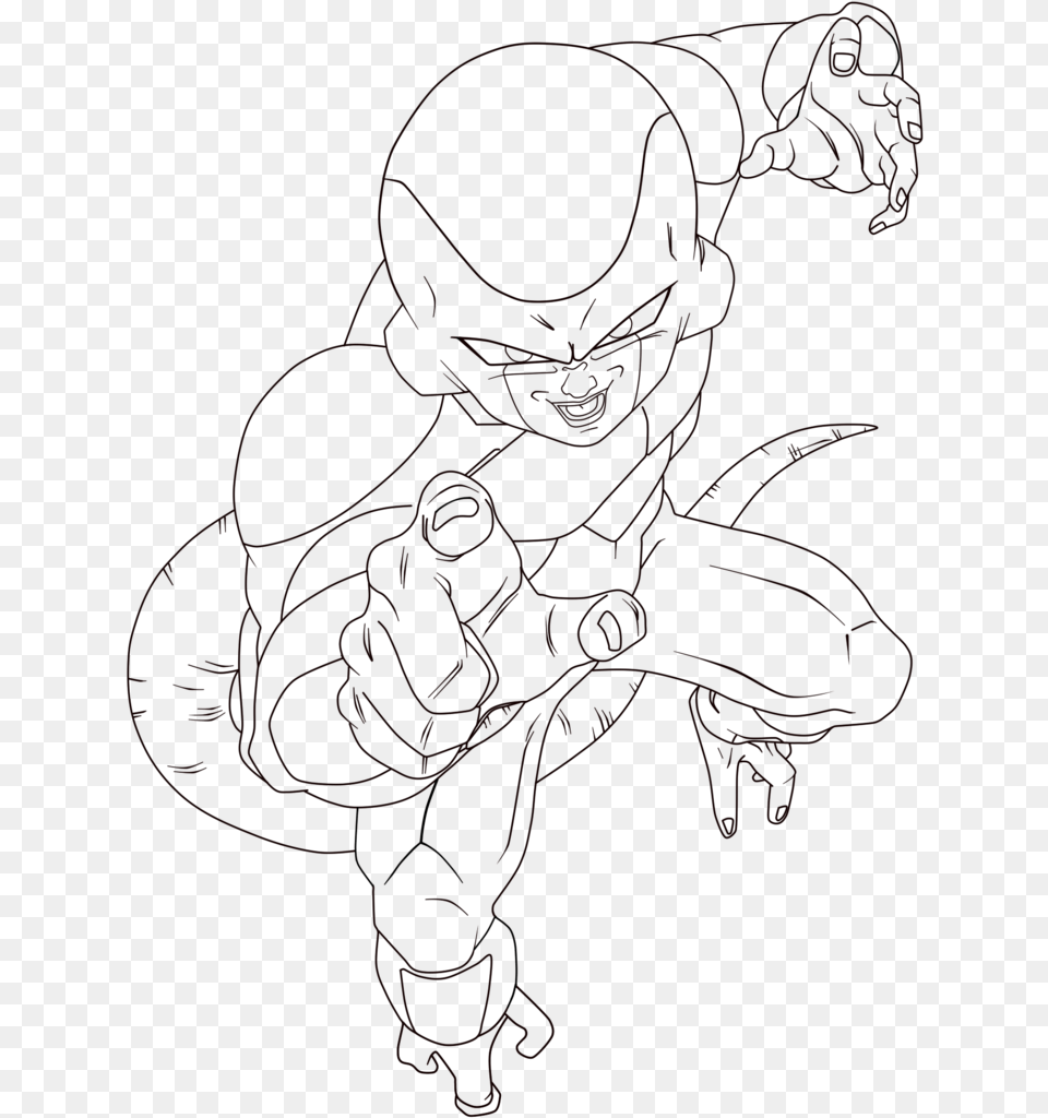 Frieza Gt By Sebadbz Dragon Ball Z Frieza Drawings, Art, Drawing Free Transparent Png