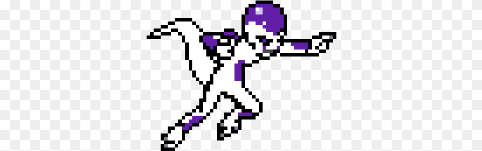 Frieza Minecraft Pixelado Naruto, Purple, Dancing, Leisure Activities, Person Png