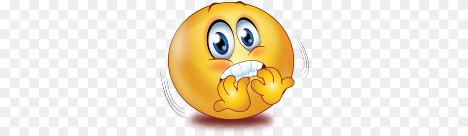 Frightened Face Emoji Facebook Emojis, Food Png Image