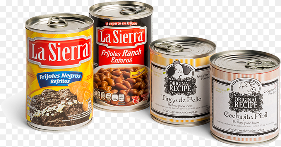 Frijoles La Sierra, Aluminium, Can, Canned Goods, Food Free Transparent Png
