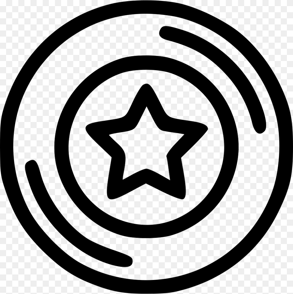 Frisbee, Star Symbol, Symbol, Ammunition, Grenade Free Png Download